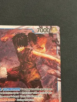 One Piece TCG - Monkey.D.Luffy #OP02-062 SR Paramount War Near Mint - Image 3