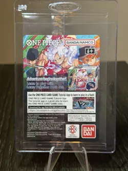 One Piece Monkey.D.Luffy US College Basketball Promo Card SEALED - Image 2