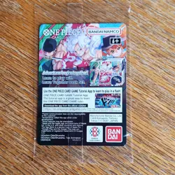 One Piece Card Game Monkey.D.Luffy Character Card US Voyage Promo - Image 2