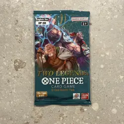 One Piece TCG OP08 Two Legends Booster Pack - English Factory Sealed! - Image 1