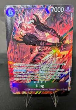 One Piece TCG: King EB04-031 R (Alternate Art) The Azure Sea's Seven Foil - Image 1