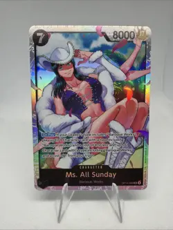 Ms. All Sunday SR The Azure Sea's Seven OP14-084 English NM - Image 1