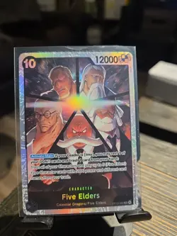 Five Elders OP13-082 (SR) - One Piece - Carrying On His Will - NM English - Image 1