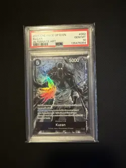 2025 One Piece OP10-082 Royal Blood Kuzan Alternate Art - PSA 10 - Image 1
