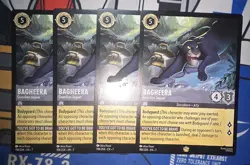 Disney Lorcana - Bagheera - Guardian Jaguar 198/204 - Near Mint Non Foil X4 - Image 1