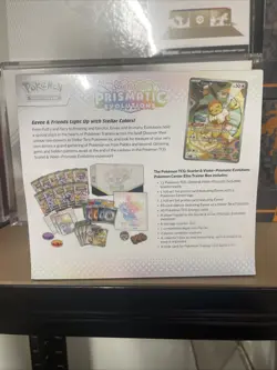 Pokemon TCG Prismatic Evolutions Pokemon Center Elite Trainer Box ETB New Sealed - Image 3