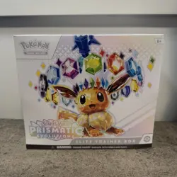 Pokemon TCG Prismatic Evolutions Elite Trainer Box ETB Brand New Sealed - Image 1