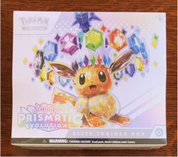 Pokemon TCG Prismatic Evolutions Elite Trainer Box ETB Brand New & Sealed - Image 1