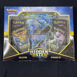 Pokemon TCG- Hidden Fates Gyarados GX Collection Box Sealed - Image 1