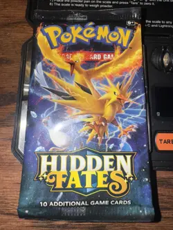 Heavy! 22.18g HIDDEN FATES 🔥🔥 Pokemon TCG Booster Pack Sealed New Q3 - Image 3