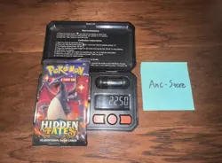 Super Heavy!!! 22.50g HIDDEN FATES 🔥🔥 Pokemon TCG Booster Pack Sealed New H1 - Image 1