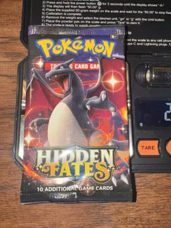 Super Heavy!!! 22.48g HIDDEN FATES 🔥🔥 Pokemon TCG Booster Pack Sealed New H3 - Image 3