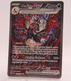 Charizard Ex 234/091 Special Illustration Rare Holo Paldean Fates Pokemon Card - Image 1
