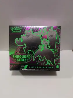 Pokemon TCG Scarlet & Violet Shrouded Fable Elite Trainer Box Factory Sealed - Image 1