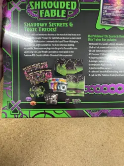 POKEMON TCG: Scarlet & Violet Shrouded Fable Elite Trainer Box Sealed - Image 5