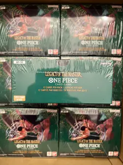 One Piece TCG OP12 Legacy of The Master English Booster Box - Sealed From Case - Image 2