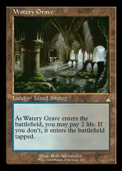 MTG Watery Grave - Retro Frame, NM-Mint, English Ravnica Remastered - Image 1