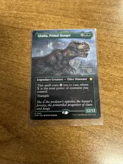 Ghalta, Primal Hunger (Borderless) Foundations Regular NM-M - Image 1
