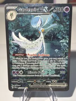 Pokemon 2024 SV Paldean Fates Gardevoir EX 233/091 Special Illustration Rare NM - Image 1