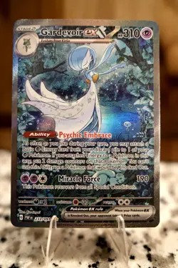 Pokemon Gardevoir ex Special Illustration Rare SV: Paldean Fates 233/091 NM - Image 1