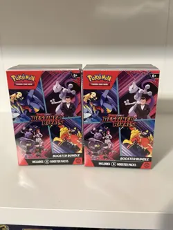 Lot Of 2 Pokemon TCG Destined Rivals Booster Bundles Brand New Factory Sealed - Image 1