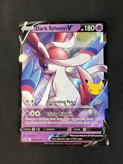 Dark Sylveon V SWSH134 SWSH: Sword & Shield Promo Cards Holo Pokemon MJ - Image 1