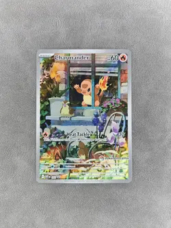 Pokemon TCG Charmander SVP044 Pokemon Center Stamp Obsidian Flames Promo - NM - Image 1