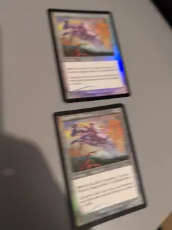 Capashen Unicorn. MTG 2 Card. Invasion. Foil. Old Vintage Border. - Image 1