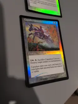 Capashen Unicorn. MTG 2 Card. Invasion. Foil. Old Vintage Border. - Image 2
