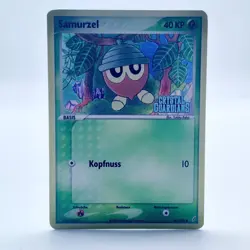 Pokemon TCG Card - Samurzel 60/100 Reverse Holo EX Crystal Guardians NM - Image 1