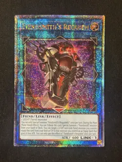 Fiendsmith's Requiem (Quarter Century Secret Rare) INFO-EN046 Yugioh! Card - Image 1