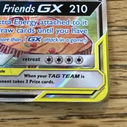 Pokemon Eevee & Snorlax GX TAG TEAM Promo Holo Basic Card SM169 SM 2019 - Image 4