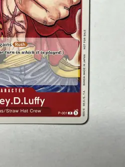 Monkey.D.Luffy (Promotion Pack 2022) P-001 One Piece Promotion Cards Pre Errata - Image 5