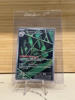 Pokemon TCG Team Rockets Spidops Card 187/182 Destined Rivals - Image 1