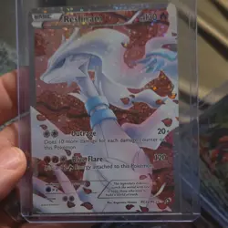 Pokemon Reshiram Full Art Ultra Rare Holo RC22/RC25 Legendary Treasures Card - Image 1