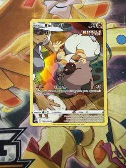 Rockruff SWSH12: Silver Tempest Trainer Gallery TG07/TG30 Pokemon TCG Card NM - Image 1