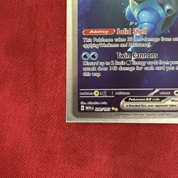 Pokemon Blastoise ex 200/165 Sv: Scarlet & Violet 151 Holo Rare 330 HP Card - Image 5