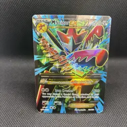 Pokemon M Scizor EX Full Art Ultra Rare Holo 120/122 Breakpoint TCG Card - Image 2
