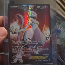 Pokemon Mewtwo EX 158/162 Breakthrough Full Art Holo Ultra Rare 170 HP Card - Image 1