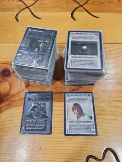 Star Wars CCG Complete Premiere Limited Black Border Set 324 Cards Near-mint - Image 1