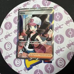 Hilda 164/086 Ultra Rare-Full Art-Holo SV:White Flare Pokemon TCG Card NM 2025 - Image 1