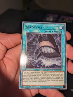 LED9-EN021 Sea Stealth II : Rare : 1st Edition : YuGiOh Trading Card Game - Image 1