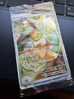 Eevee 173 Full Art Sv: Scarlet & Violet Promo Cards Holo Still Sealed - Image 1