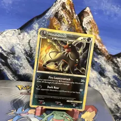 Houndoom - 005/090 Pokemon League & Championship Cards - Reverse Holo NM - Image 2