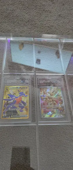 Pokemon TCG TAG 10 graded Cards And Display - Image 1
