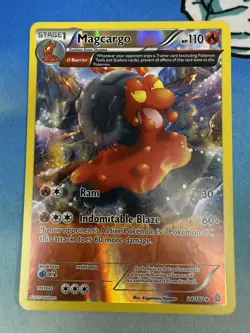 Magcargo 24/160 XY Primal Clash Ancient Trait Holo Rare 2015 Pokemon Card - Image 1