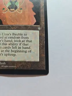 Urza's Bauble Ice Age Magic the Gathering Vintage 1995 Mtg Card - Image 5