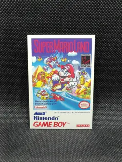 Super Mario Land - 1993 Amurol Nintendo Game Boy Trading Card Rare #10 - Image 1