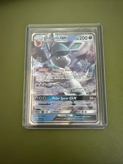 Pokemon TCG Glaceon GX Black Star Promo Card SM147 Near Mint NM - Image 1