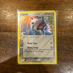 Pokemon TCG EX Holon Phantoms Anorith Card 57/110 Common LP - Image 1